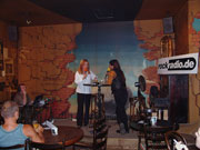 Peter Thinius im Gespr�ch mit Veronika Fischer - J�rg an der Technik